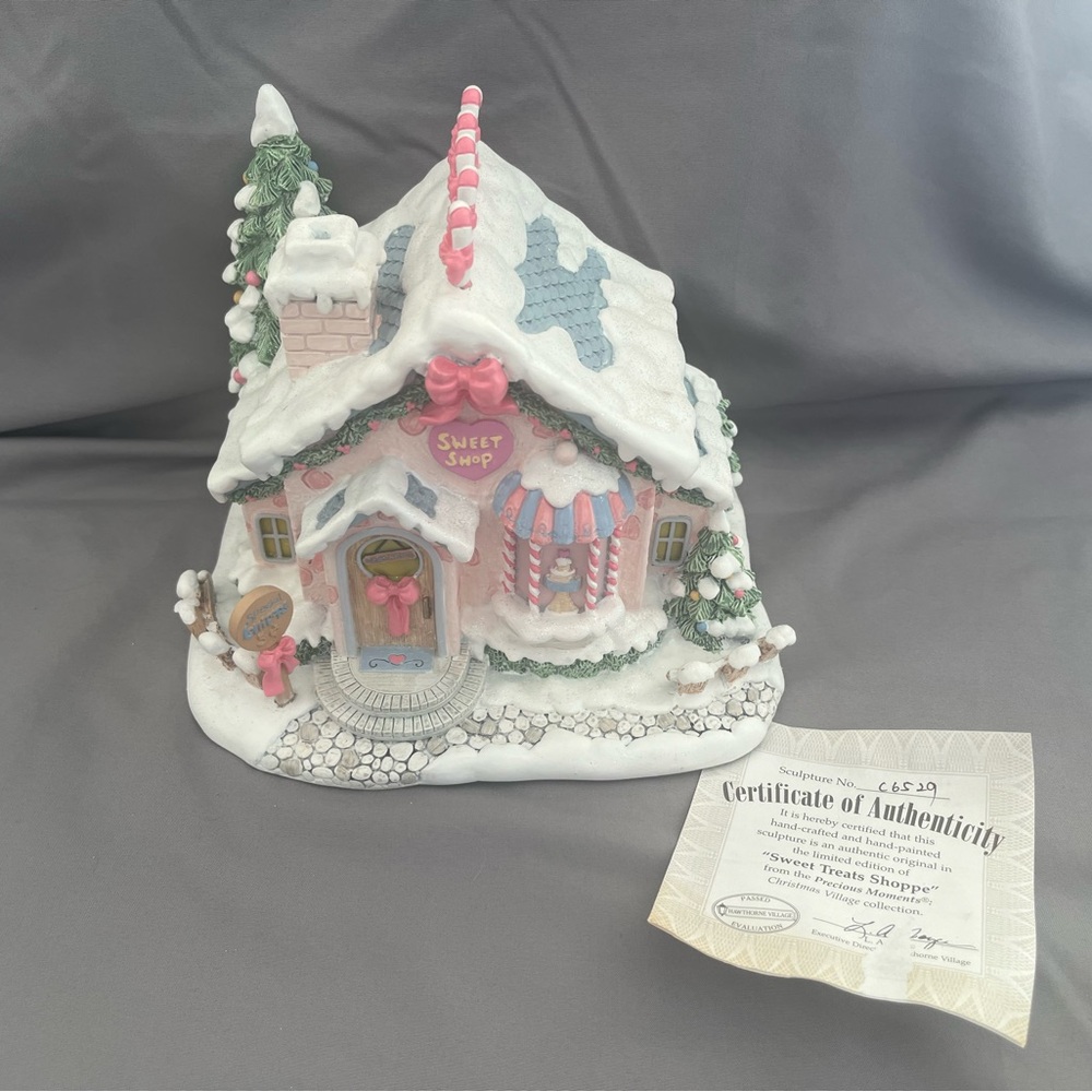 Precious Moments Christmas Village Collection